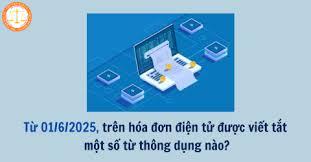 Được viết tắt một số danh từ thông dụng trên hóa đơn