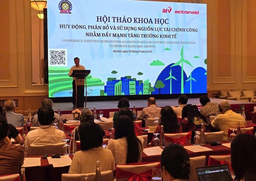 Sử dụng hiệu quả nguồn lực tài chính công, thúc đẩy tăng trưởng kinh tế