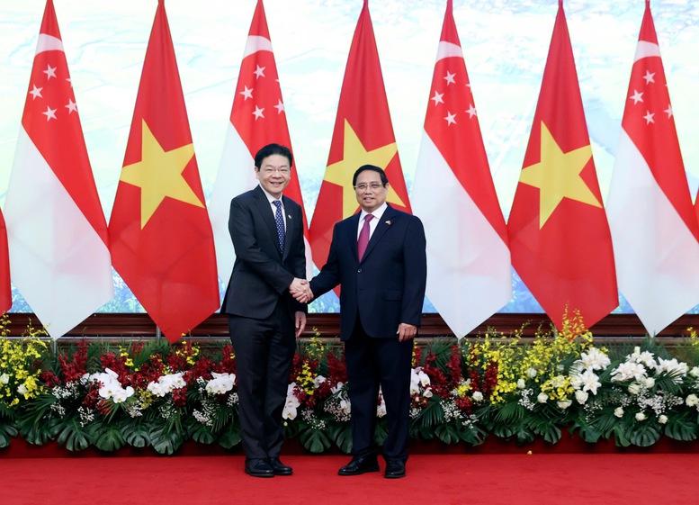 Đưa hợp tác Việt Nam - Singapore trở thành điển hình hợp tác trong khu vực