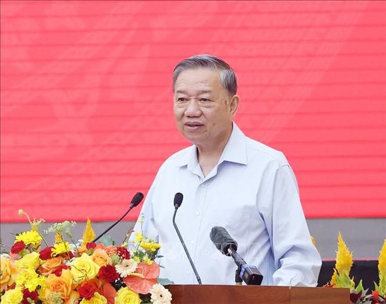 Tổng Bí thư Tô Lâm: Tỉnh Lâm Đồng mới khẩn trương xây dựng lại quy hoạch tổng thể phát triển kinh tế - xã hội giai đoạn mới