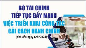 Infographics: Bộ Tài chính hiện có 762 thủ tục hành chính còn hiệu lực