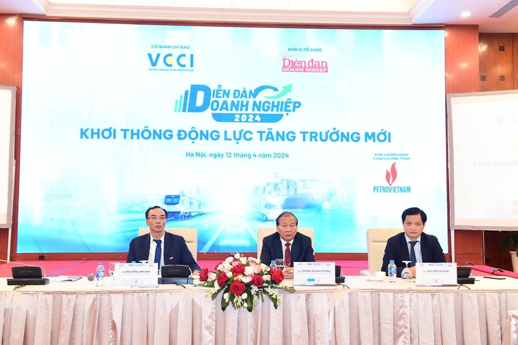 Diễn đàn Doanh nghiệp 2024: Khơi thông động lực tăng trưởng mới 12/4/2024