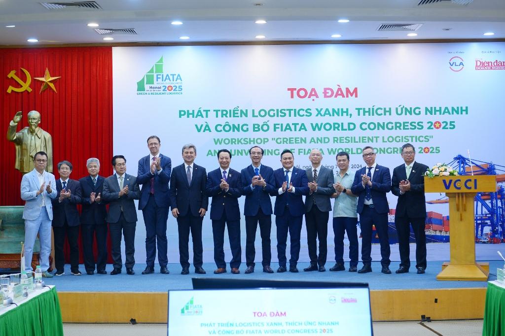 Tọa đàm “Phát triển logistics xanh, thích ứng nhanh và lễ công bố FIATA World Congress 2025 09/7/2025