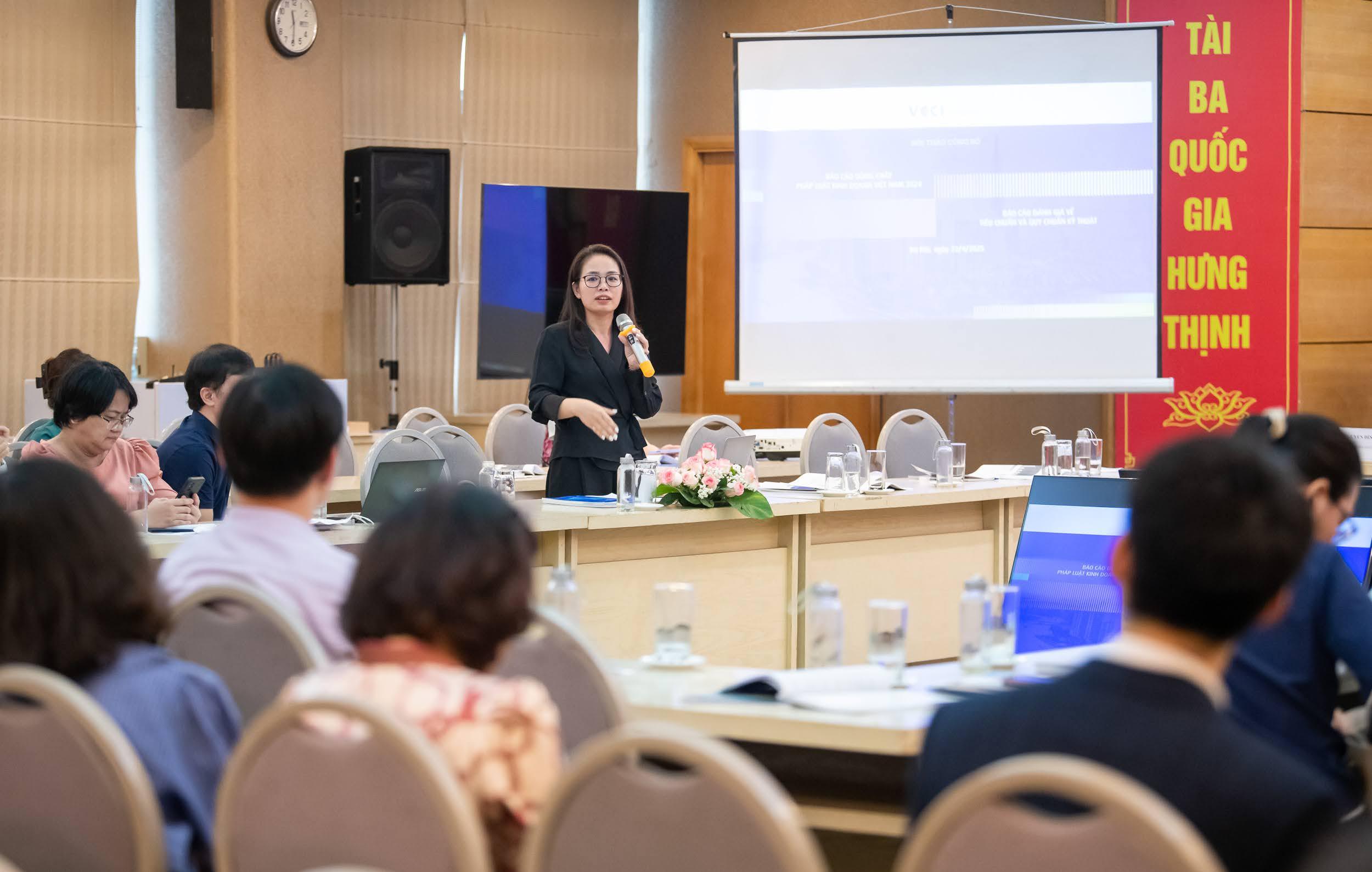 Dòng chảy pháp luật kinh doanh Việt Nam 2024 và  Báo cáo đánh giá về tiêu chuẩn và quy chuẩn kỹ thuật 22/4/2025