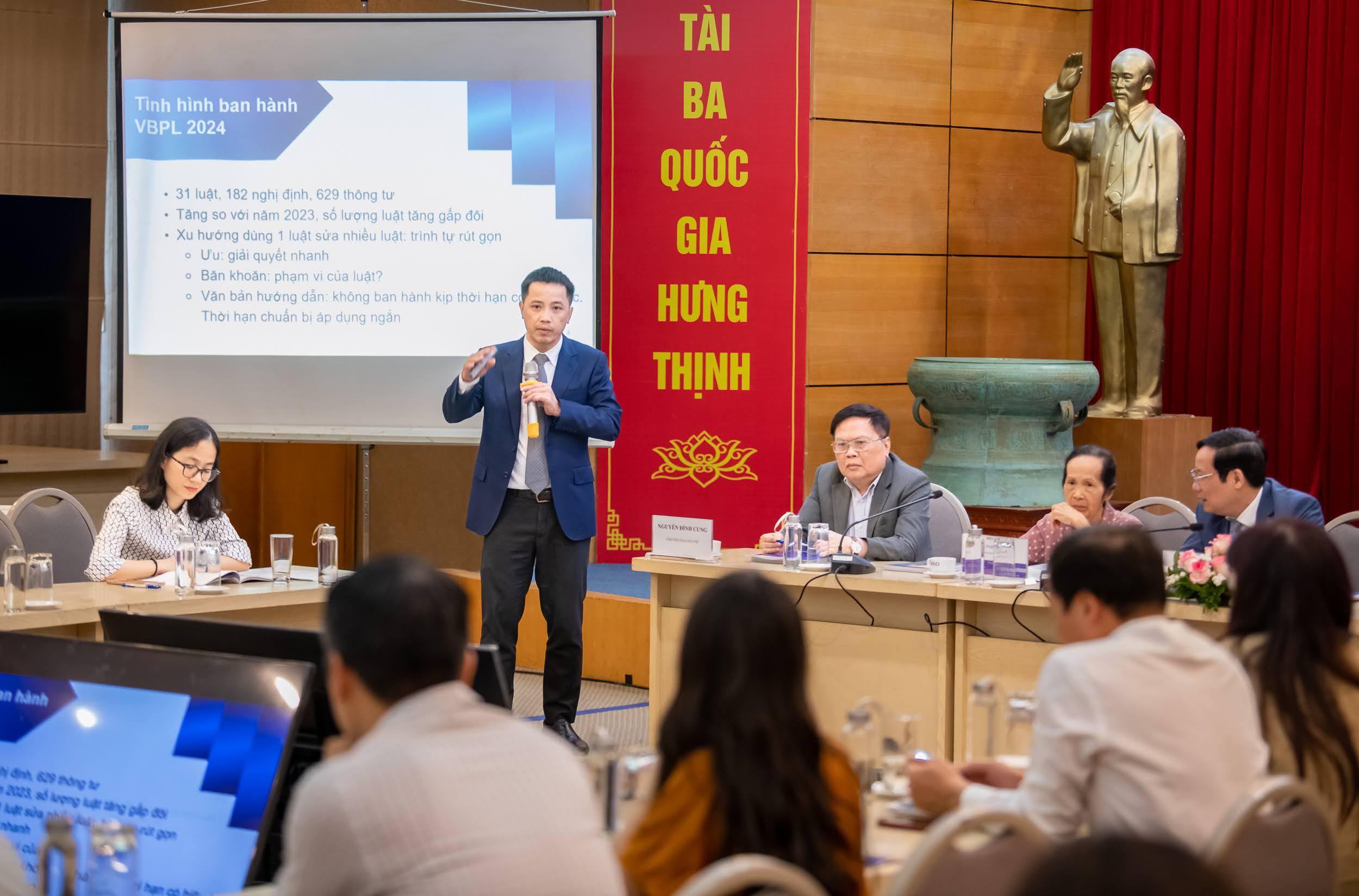 Dòng chảy pháp luật kinh doanh Việt Nam 2024 và  Báo cáo đánh giá về tiêu chuẩn và quy chuẩn kỹ thuật 22/4/2025