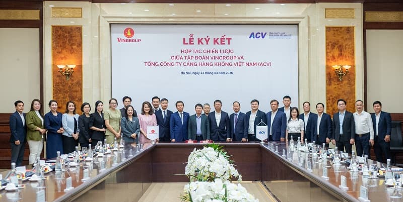 Vingroup và Tổng Công ty Cảng hàng không Việt Nam hợp tác thúc đẩy chuyển đổi xanh