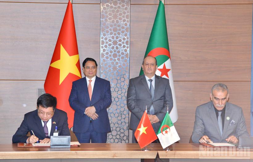 Hai Liên đoàn Thương mại và Công nghiệp Việt Nam và Algeria tăng cường hợp tác nhiều mặt