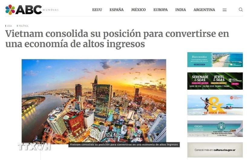Truyền thông Argentina ca ngợi thành tựu phát triển kinh tế của Việt Nam