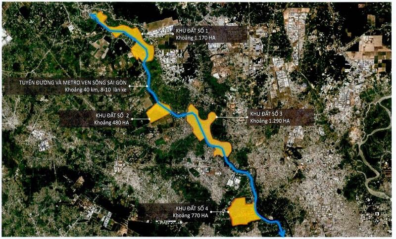 Sun Group đề xuất làm tuyến đường ven sông và tuyến metro theo hình thức BT tại TP.HCM