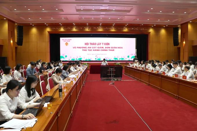 du-kien-cat-giam-don-gian-hoa-nhieu-thu-tuc-hanh-chinh-thue