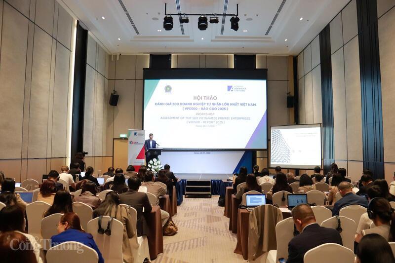 Hội thảo ‘Đánh giá 500 doanh nghiệp tư nhân lớn nhất Việt Nam’