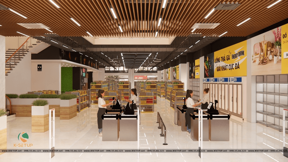 Doanh nghiệp nào setup siêu thị uy tín ở Hà Nội?