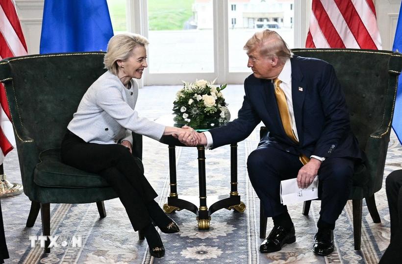Thỏa thuận thương mại Mỹ-EU "mắc kẹt" vì các quy định kỹ thuật số