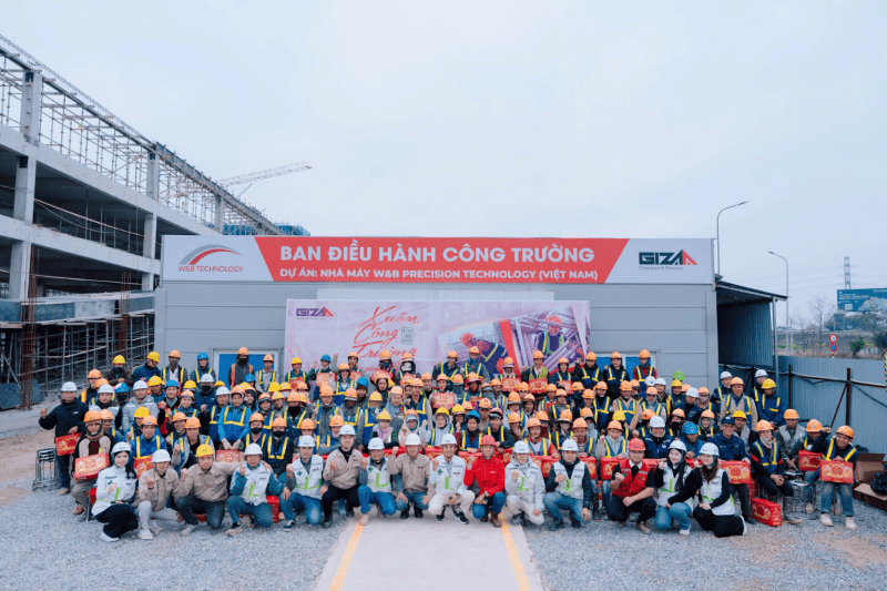 Đem Xuân về các công trường xây dựng