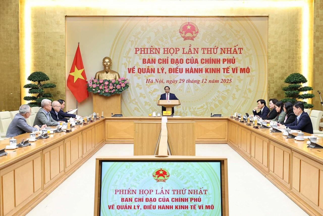 Ban Chỉ đạo quản lý, điều hành kinh tế vĩ mô họp phiên thứ nhất