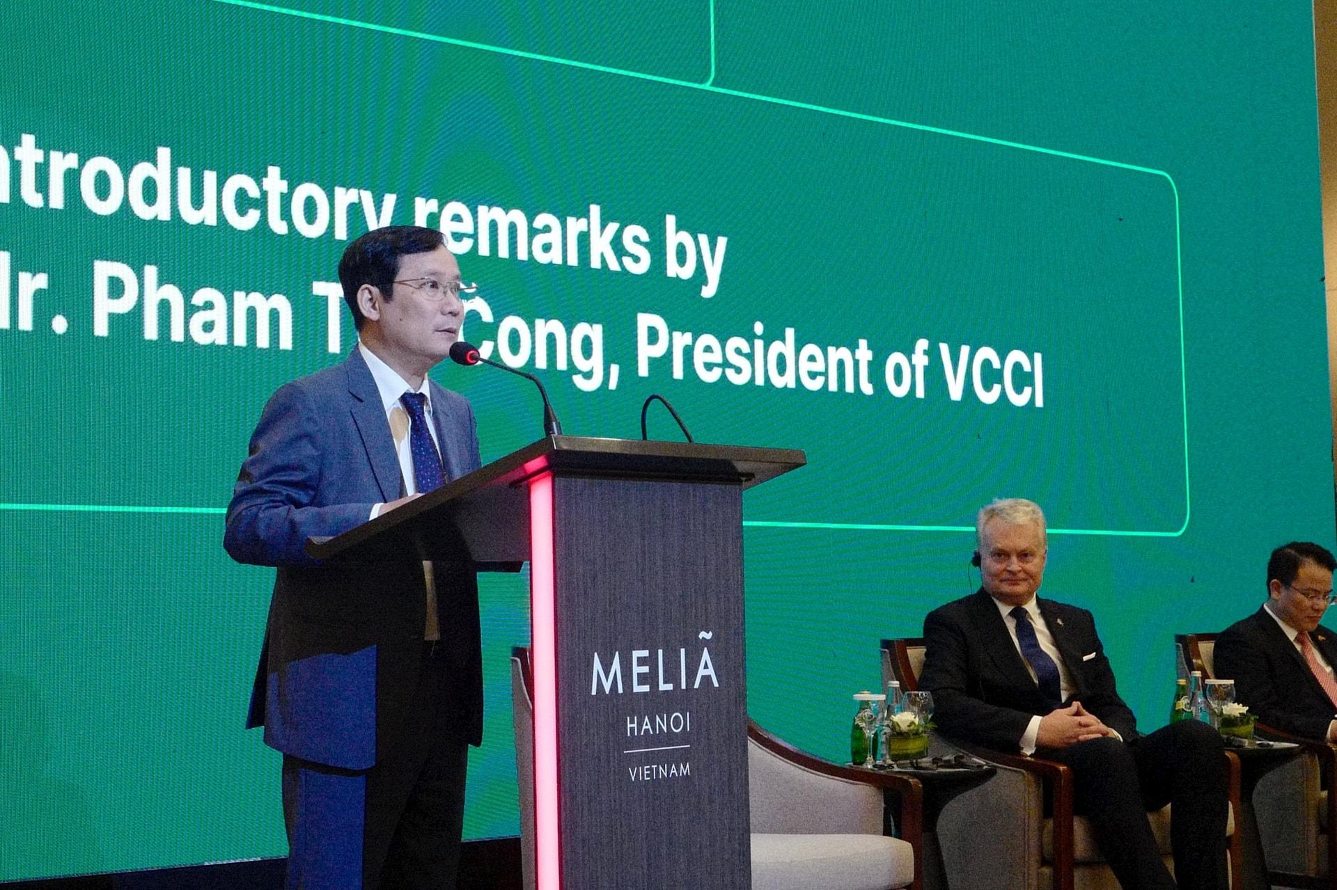 Diễn đàn Doanh nghiệp Việt Nam – Lithuania: Thúc đẩy hợp tác kinh tế, đổi mới sáng tạo và đầu tư