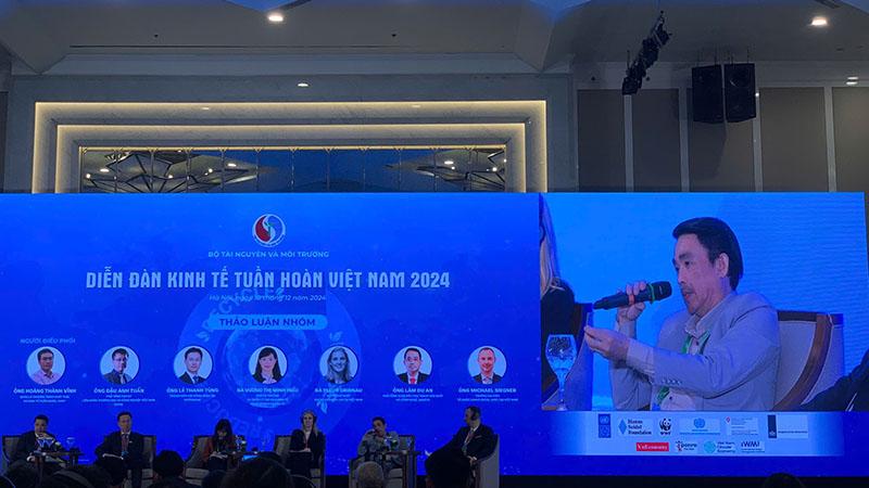 Diễn đàn Kinh tế Tuần hoàn Việt Nam 2024: SABECO chia sẻ từ kế hoạch đến hành động