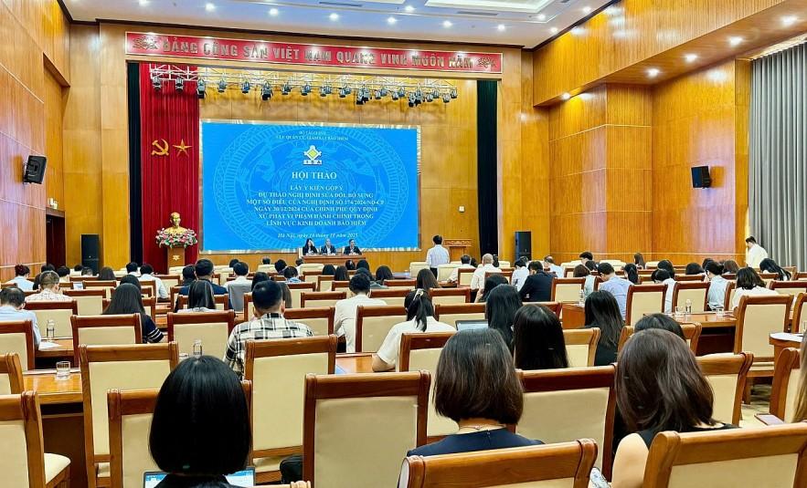 Sửa đổi Nghị định xử phạt trong lĩnh vực kinh doanh bảo hiểm, siết kỷ cương thị trường