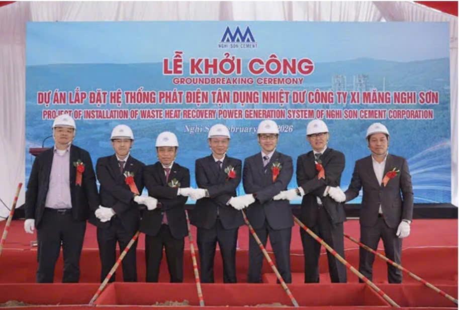 Thêm doanh nghiệp xi măng đầu tư lắp đặt hệ thống phát điện nhiệt dư