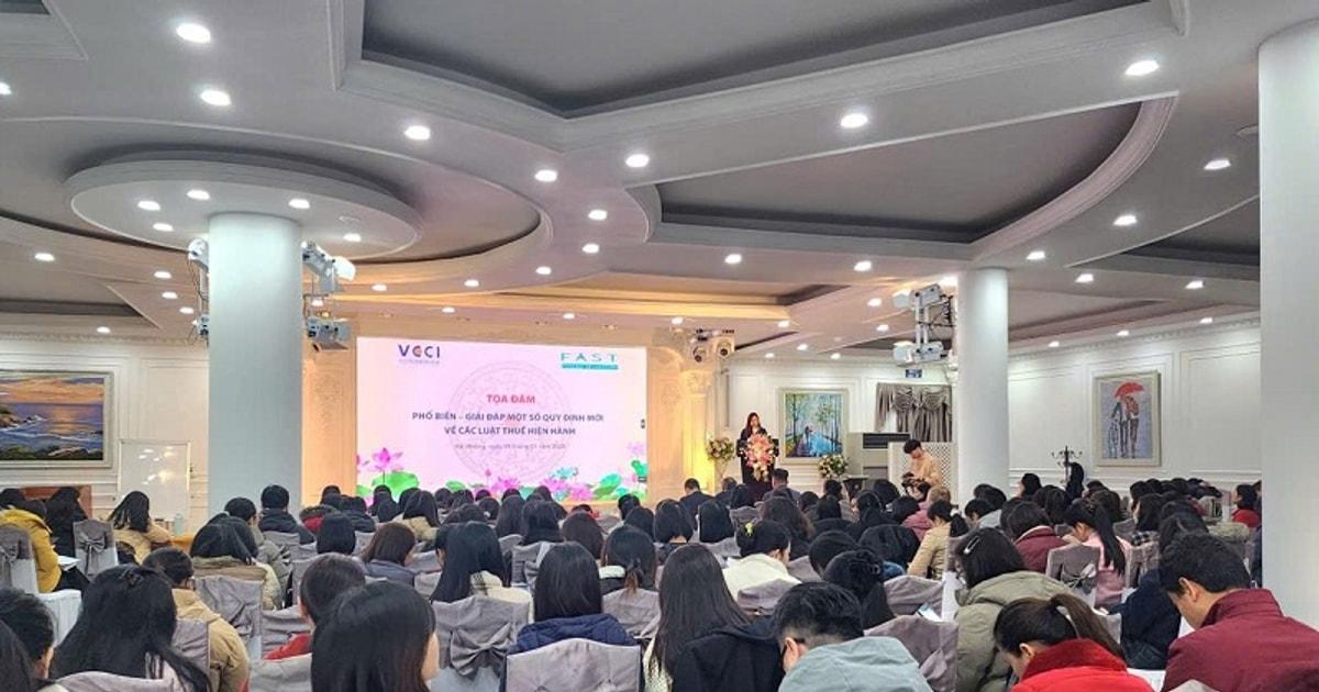 Doanh nghiệp Duyên hải Bắc bộ được "gỡ nút thắt" quyết toán thuế 2025