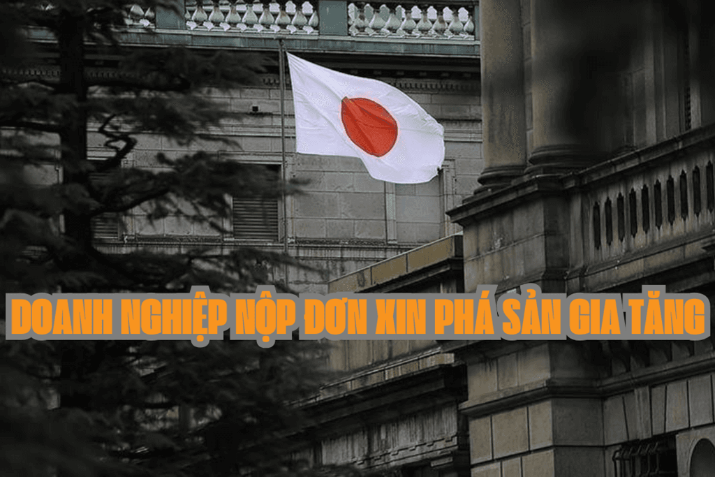 Hơn 9.000 doanh nghiệp tại Nhật Bản nộp đơn xin phá sản