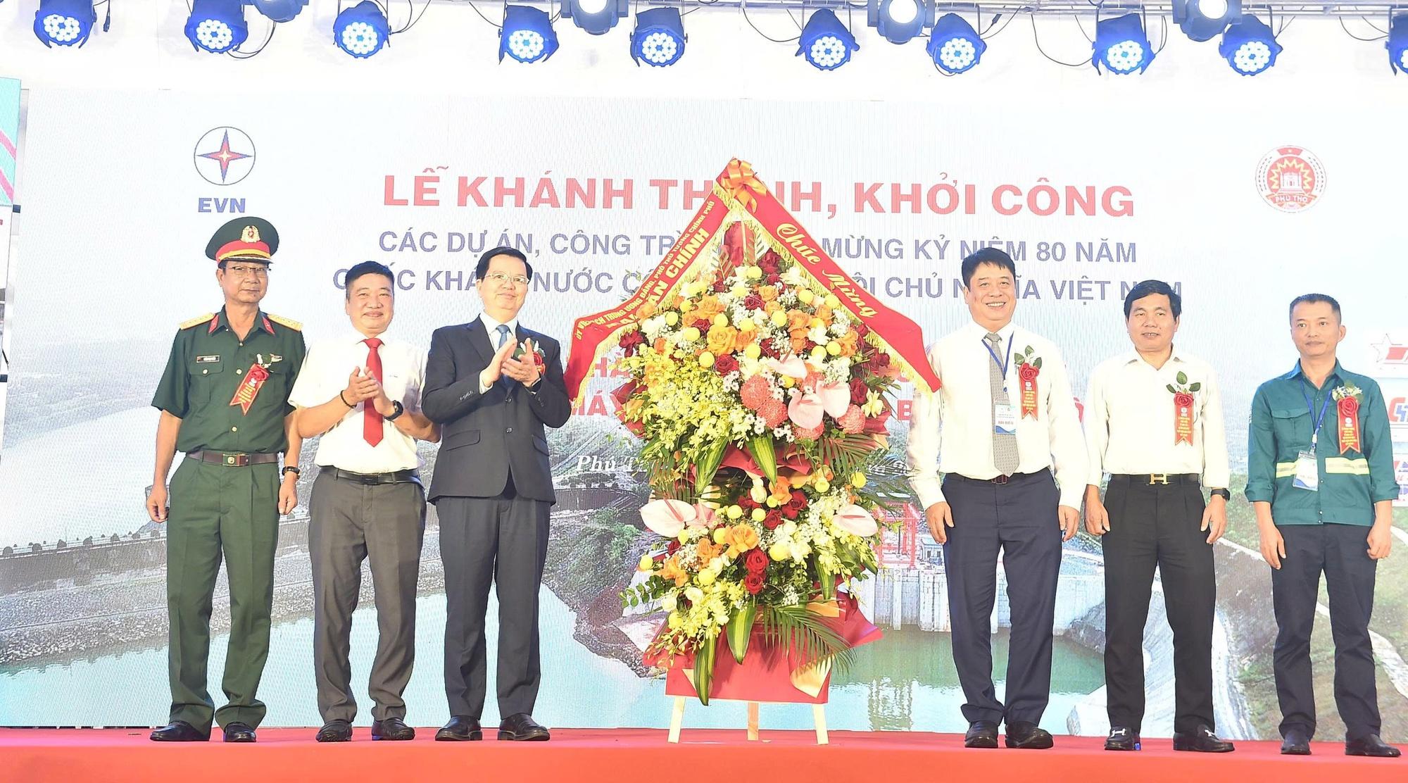 Khánh thành, phát điện Tổ máy số 1, Dự án Nhà máy Thủy điện Hòa Bình mở rộng