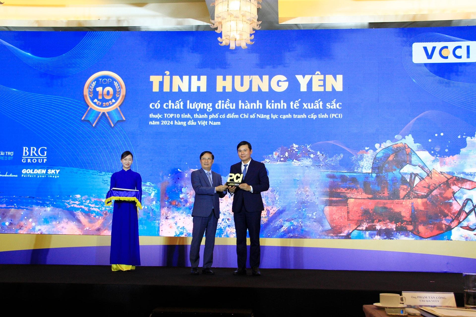 Hưng Yên lần đầu góp mặt Top 10 PCI