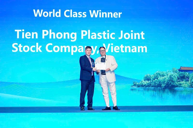 Nhựa Tiền Phong xuất sắc nhận giải thưởng Chất lượng Quốc tế châu Á - Thái Bình Dương 2025