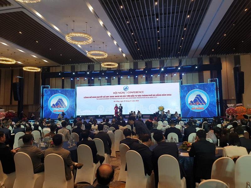 Hội nghị Xúc tiến đầu tư Đà Nẵng năm 2026 thu hút hơn 500 doanh nghiệp tham gia