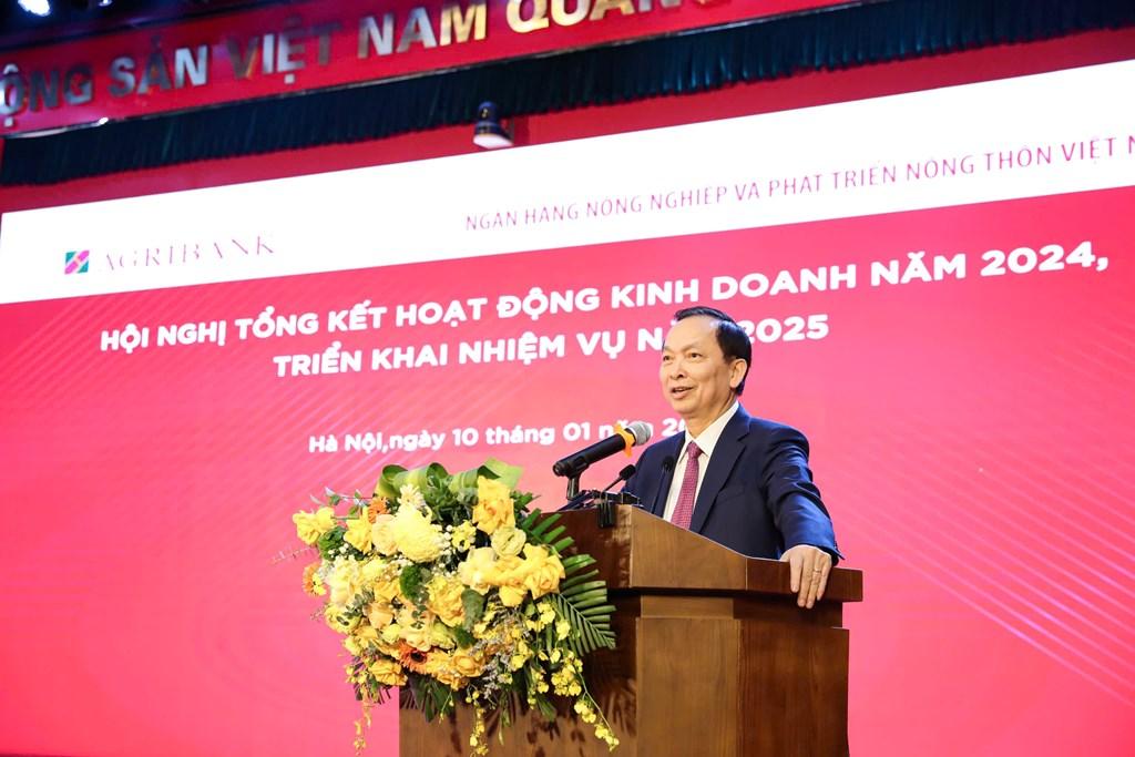 Agribank tổ chức Hội nghị tổng kết hoạt động kinh doanh năm 2024, triển khai nhiệm vụ năm 2025