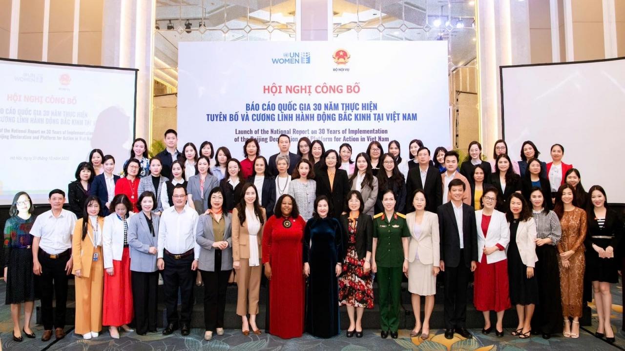 30 năm thực hiện Tuyên bố và Cương lĩnh hành động Bắc Kinh: Dấu mốc quan trọng thúc đẩy bình đẳng giới của Việt Nam