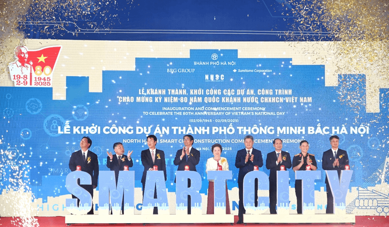 Tập đoàn BRG khởi công dự án Thành phố thông minh Bắc Hà Nội