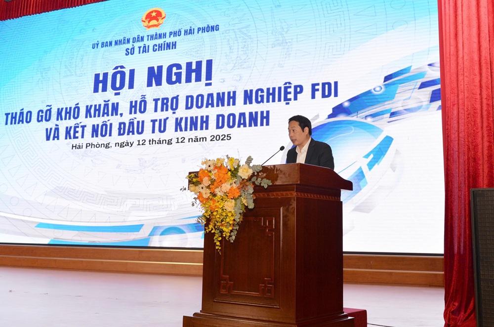 Hải Phòng tháo gỡ vướng mắc, đồng hành, hỗ trợ doanh nghiệp FDI triển khai dự án hiệu quả