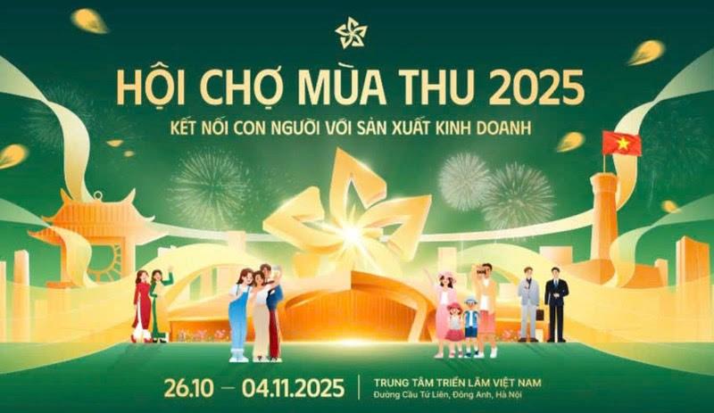Hội chợ Mùa Thu 2025: Lan tỏa sản phẩm Việt trên nền tảng trực tuyến