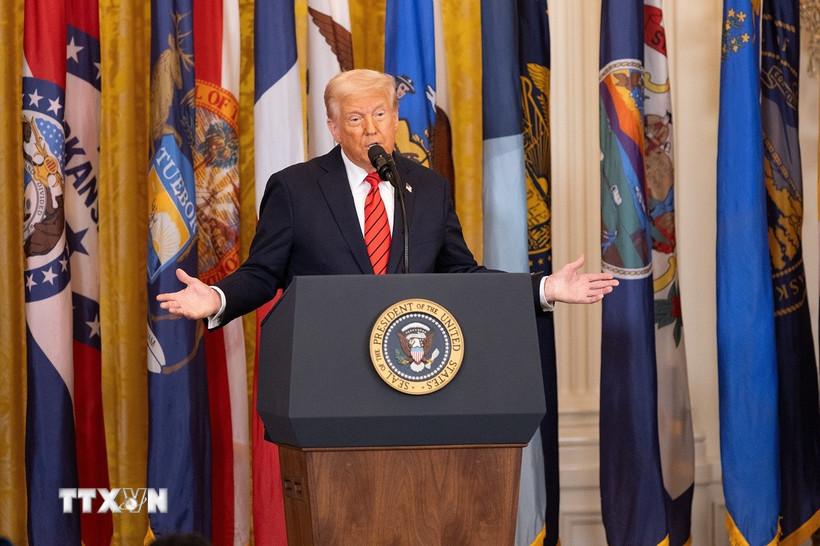 Tổng thống Mỹ đặt trọng tâm vào kinh tế trong Thông điệp liên bang 2026