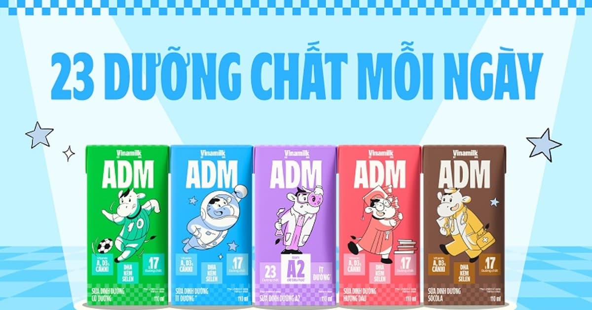 Vinamilk ADM: Xứng danh biểu tượng tuổi thơ liên thế hệ