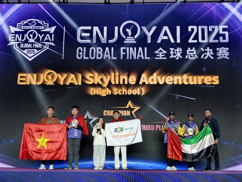 Việt Nam ghi dấu ấn tại Enjoy AI 2025