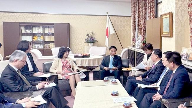 Hội đàm song phương cấp cao về tài chính giữa Việt Nam và Nhật Bản