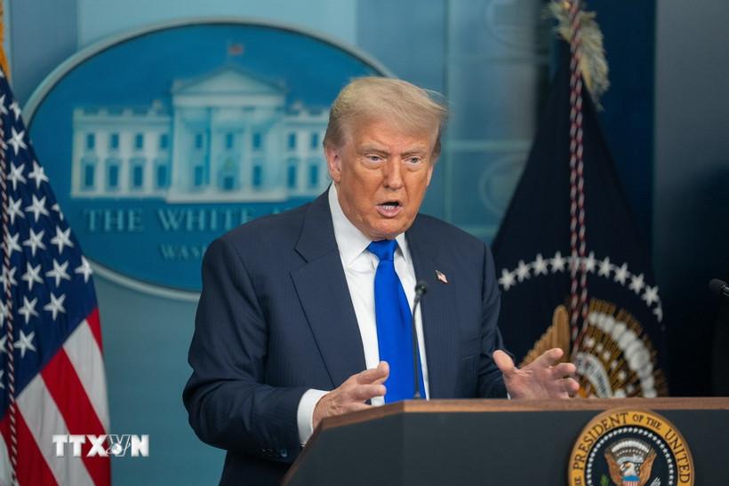 Tổng thống Donald Trump coi thuế quan là một trụ cột trong chương trình kinh tế